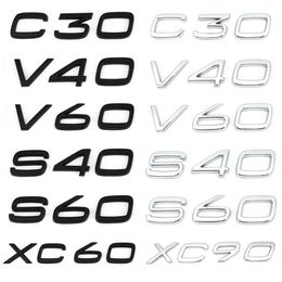 Stickers 3D AWD T3 T5 T6 T8 Logo Emblem Badge Decal Car Sticker for Volvo C30 V40 V60 S40 S60 XC60 XC90 XC40 S80 S90 S80L S60L Car Stying26