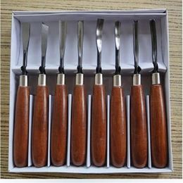 8 Pcs wood Carving knives set carpenter chisels woodworking knives tools2882