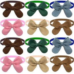 Dog Apparel 50/100pcs Ears Grooming Small Bow Tie Bows Pet Supplies For Bowties Dogs Pets Ties Accessories