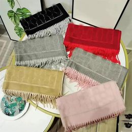 Scarves Women Scarves for Scarf Designers Cashmere Fashion Shawl Jacquard Design Classic Letter Quality Assurance Great Customization