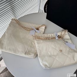 Garbage Bag Fashion Women Shoulder Bag Leather Diamond Plaid Gold Silver Hardware Metal Buckle Luxury Tote Coin Matelasse Chain Crossbody Bag Shopping Bags 30/36cm
