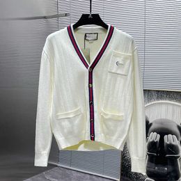 Designer Sweater Woman mens sweater womens designer clothing Simple Fashion Solid Color Knit Cardigan
