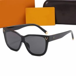 Luxury sunglasses for women men glasses retro mirror lens goggle simple trendy full letter big frame sun glasses UV400 drive lunette homme ga093