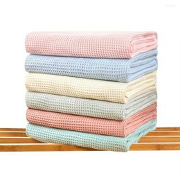 Blankets Cotton Waffle Blanket Baby Swaddle Wrap Soft Bed Cover Items For Born Bath Towel Stroller Nap Bedding Manta