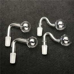 14mm 18mm Male Female Glass Oil Burner Water Pipes for Oil Rigs Glass Bong Clear Thick Pyrex Oil Burner Pipe Tube