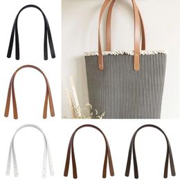 Bag Parts Accessories 2 Pcs Belt Detachable PU Leather Handle Lady Shoulder DIY Replacement Handbag Band Strap 231219