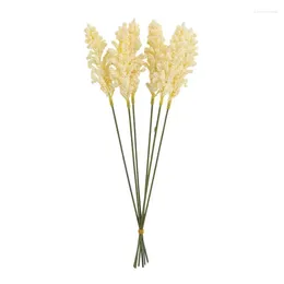 Decorative Flowers Artificial Bouquet Wedding Decoration Indoor 32cm Home Garden Decor For Guest Bedroom Study Room Furnishings Fake Plants