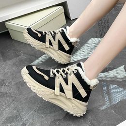 Boots Women Winter Warm Sneakers Platform Snow Booties Female Causal Plush Shoes Cotton Ladies Boot Outdoor Keep
