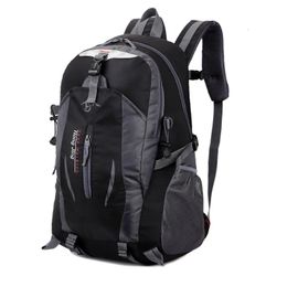 Outdoor Bags Waterproof Climbing Sports Outdoor Unisex Nylon Rucksack Bags Travel Backpack Camping Hiking Trekking Pack daypack Bag For Men 231218