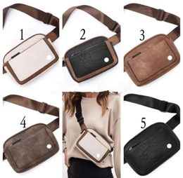 Bags 1553 Waterproof Yoga belt bag Women Men Waist Bag Gym Elastic Adjustable Strap Zipper Fanny pack Capacity 1L Outdoor Bags