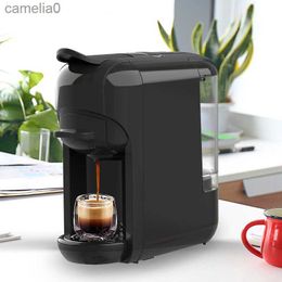 Coffee Makers New Italian Capsule Coffee Machine Portable Office Small Household Coffee Pot Device Home Appliances Kitchen ToolL231219