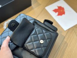 Multi Pocket Backpack Style women Fashion Shopping Satchels Shoulder Bags genuine leather chain flap handbag crossbody messenger bags
