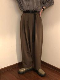 Men's Pants BF Spring And Autumn Japanese-Style Retro Coffee Colour Casual Suit