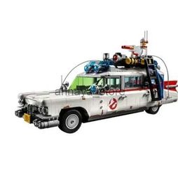 Model Building Kits 2352PCS Ghostbusters ECTO-1 Creative Vehicle Building Block Compatible with 10274 Bricks Toy Car Model Car Kit for Adults giftL231216