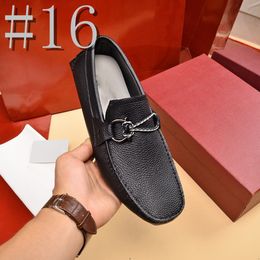 39Model Designer Men's Loafers Comfortable Flat Casual Shoes Breathable Slip-On Soft Cow Leather Driving Shoes Moccasins Hombre Men Shoes White Size 38-46