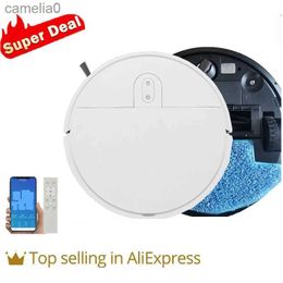 Robot Vacuum Cleaners Smart Vacuum Cleaner Robot 4500Pa Wireless Floor Sweeping Machine Navigation Area On Map Roller Brush Sweeper For Home RobotL231219