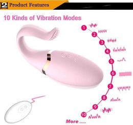 Items Wireless Remote Control Pantie Vibrator For Couples Adult Women Wearable Dildo G Spot Clit Stimulator Vibrating Egg Q0602