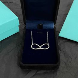 designer jewelry bowknot necklace Silver Plated Pendant Necklaces Women Jewelry Girlfriend Christmas Gift Dec 19