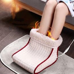 Foot Massager Heated Cosy Electric Warm Foot Warmer Washable Heat 5 Modes Heat Settings Warmer Cushion Thermal Foot Warmer Massager Relax 231218