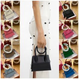 High quality Designer Bag Shoulder Bag Coiled Top Handle with Removable Strap luxury Genuine Leather bag Multiple Color Handbag