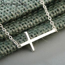 Pendant Necklaces Korean Charm Cross Pendants For Women Statement Jewelry Choker Bijoux Kolye