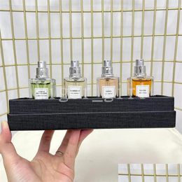 Fragrance Y Brand For Women Top Quality Per Set 4Pcs/Set With Box Le Vestiaire Des Parfums Nozzle Long Lasting Valentines Gift Pers Dh5J1