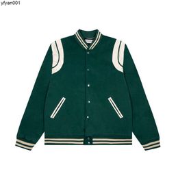 Fashion Mens Designer Jacket Coat Men's Hip-hop Classic Retro Uniform Cashmere Color Mens Casual Parka