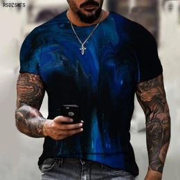 Men's T Shirts 2023 Summer Modern European And American Style T-shirt Plus Size 3d Personalised Printing