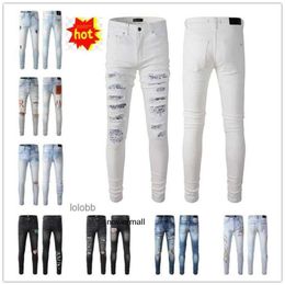 Arrivals Jean amari Luxury Jeans amirl Pants New amirlies Mens am Designer Denim amis Holes Trousers imiri COOLGUY Biker amiiri Man 2024 Clothing VHR0