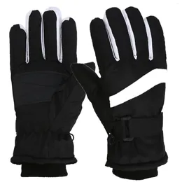 Berets Winter Outdoor Adult Man And Women Snow Skating Snowboarding Windproof Warm Gloves For Cycling Skiing Mitten Y2k Guantes