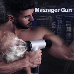 Accessories Massager Gun, Handheld Cordless Powerful Chargable Muscle Deep Tissue Massager Guns for Athlete Recovery Muscle