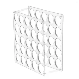 Kitchen Storage Roll Rack With 25 Holes Holder For Craft Room 12Inch X 2Inch (1 Pack)