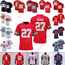 CUSTOM Ohio State Buckeyes Football Jersey NCAA College Ezekiel Elliott Johnson Chambers Wilson Fields Young George Ransom Olave Fleming Kit