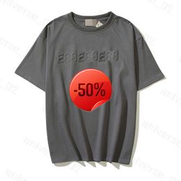 Christmas Discount TShirt Mens TShirts Ess Mens essen T Shirts Thick Cotton Version Summer Designers TShirt Tees Fashion Tops Man Casual Letter Polos Clothing Shor