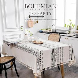Table Cloth Oil Proof And Wash Free Bohemian Ins Style Square Dining Rectangular