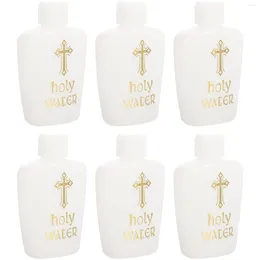 Vases White Outfits Easter Holy Water Bottle Outdoor Halloween Decorations Gold Cross