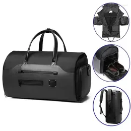 Duffel Bags Business Travel Bag Multifunction Men Suit Storage Large Capacity Luggage Handbag With Shoes Pocket Male