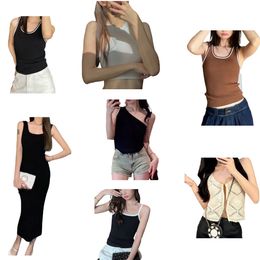 Fashion letter print summer sleeveless pullover vest Sleeveless Woman designer tank top Summer Tanks casual sexy streetwear