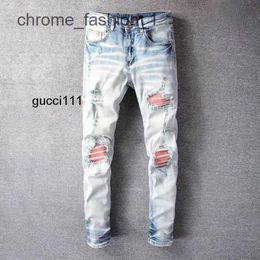 Skinny amari amirl amirlies am amis imiri amiiri Casual Streetwear Black Club Slim Fit Jeans Men Autumn Masculina Letter Pants Trendy Dance s Toursers Koko 9 DG50