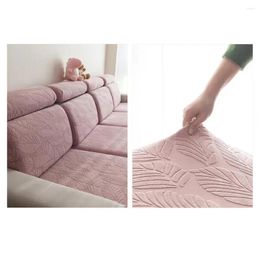 Chair Covers No Deformation Washing Sofa Cover Leaf Pattern Elastic Anti-slip Easy To Fine Workmanship For Home