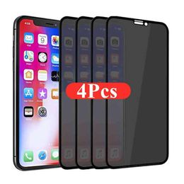 Protectors 14Pcs 30 Degrees Privacy Screen Protectors for IPhone 12 11 Pro Max 13 Mini Antispy Protective Glass XS XR X 7 Plus