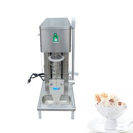 Freeze Fruit Yoghourt Mixer Swirl Mixer Blender Real Ice Cream Maker Stainless Steel Ice Cream Blender Machine