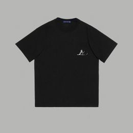 Men's T-shirt designer shirt Men's T-shirt Men's black T-shirt 100% pure cotton short sleeved fashionable T-shirt