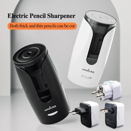 Pencil Sharpeners Tenwin Electric Sharpener Automatic Mechanical ThickFine NibTip Adjustable Student Sketch Drawing 8028 231219