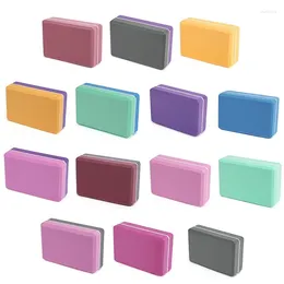 Yoga Blocks 157D Block EVA Foam Brick Exercise Pilates Stretching Aid Fitness Workout Tool