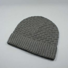 Autumn Winter New Woollen for Men and Women's Leisure Versatile Western Style Cold Warm Knitted Hat