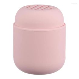 Bins Storage Boxes Sponge Holder Makeup Case Cosmetics Drying Containersponges Blender Box Silicone Beauty Holders