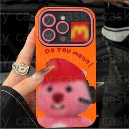 Designer Phone Case Suitable For Apple 15plus Phones Cover 14 13 12 11 Xr Hard Cases POP Theme Loopy Cute Image Girl Anti Drop Cellphone Cover