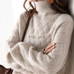 Women's Sweaters Women Loose Sweater Winter Casual Chic Cashmere Oversize Thick Sweater Pullovers Pullover Female Long Sleeve S-3XLL231213