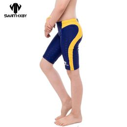 swimwear HXBY Boys Swimwear Boy Kids Professional Men Swimsuit Trunk Racing Men's Swimsuits Swimming Trunks Mens Swim Wear Men Swimwear